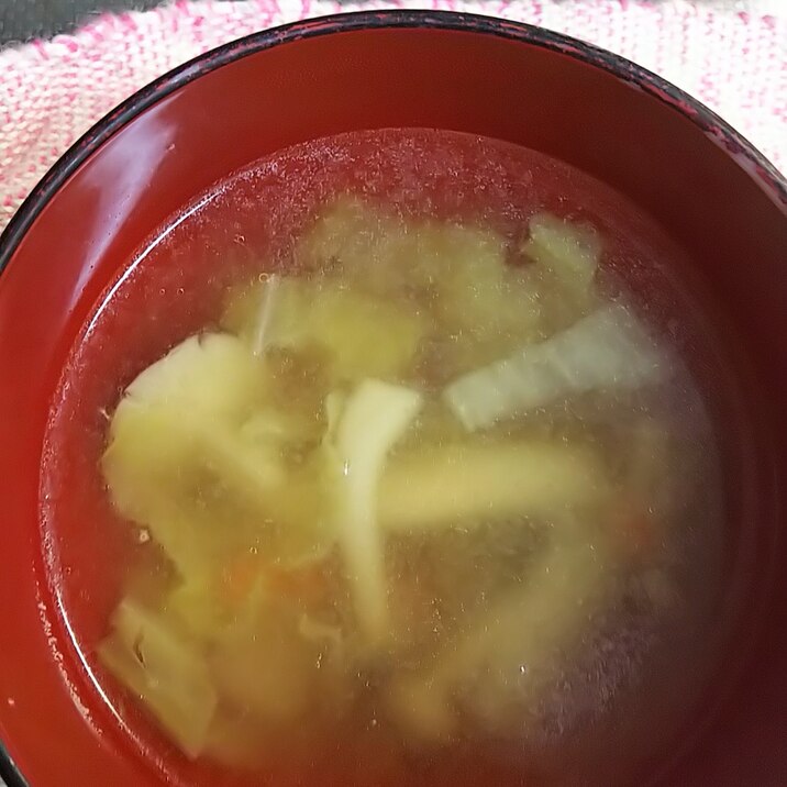 和風コンソメ野菜スープ
